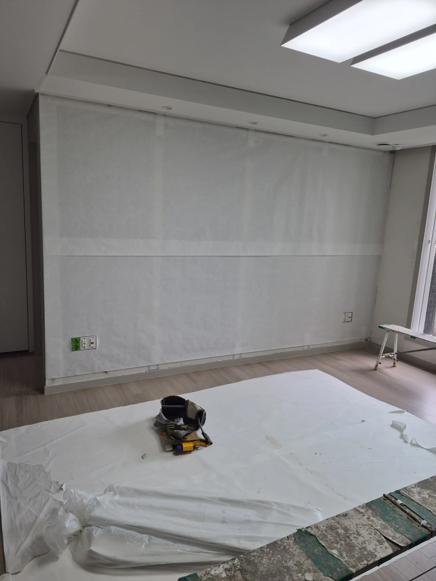 부천 부천 역곡동 28평아파트 실크벽지도배 현장 사진